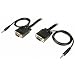 Cables Unlimited - VGA / audio cable - HD-15, mini-phone stereo 3.5 mm (M) - HD-15, mini-phone stereo 3.5 mm (M) - 6 ft
