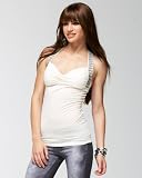 Studded Sexy Back Halter - PRISTINE (M)