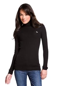 Long Sleeve Merino Wool 2x2 Rib Turtleneck Sweater
