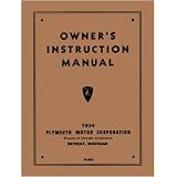 1934 PLYMOUTH Full Line Owners Manual User Guide by Plymouth