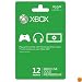 Xbox LIVE 12 Month Gold Membership Card