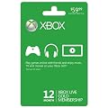 Microsoft Xbox 52M-00158 X360 Live 12 month Gold Card