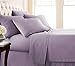 Southshore Fine Living, Inc. 6-Piece Microfiber Bed Sheets Set, 21-Inch Queen Deep Pocket Sheet Set, Premium Bedding, 1 Queen Size Fitted Sheet, 1 Flat Bedsheet, Lavender Pillow Cases, Lavender Sheets