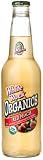 White Rock RED PEACH ORGANIC SODA  "Better Red Than Dead [Peach]", 12-Ounce Glass Bottle (Pack of 12)