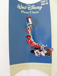 Disney Mickey & Minnie Cell phone Pendant : In Love