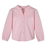 Toddler Girls' Cherokee Long-Sleeve Woven Top - Pink Panther