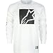 ALPINESTARS Line Square Mens Long Sleeve T-Shirt - White