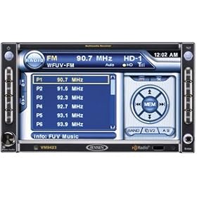 Jensen VM9423 Double DIN 6.5 Touchscreen Multimedia System