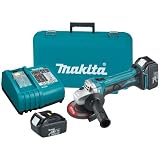 Buy Makita BGA452 18-Volt LXT Cordless 4-1 2 Cut-Off Angle Grinder Kit with 2... by Makita