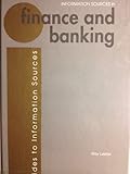 Information sources in finance and banking