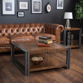 Industrial and Rustic Style of Noho Coffee Table