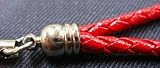 ラッキーカラーストラップ(ひも部)「レッド6cm」(01-1345) ラッキーカラーストラップ(ひも部)「レッド6cm」(01-1345)の画像