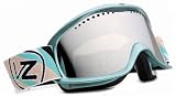 Von Zipper Sizzle Snowboard Goggles - Teal Frame / Smoke Grey Chrome Lens