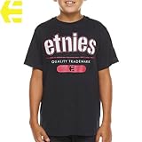 ETNIES エトニーズ キッズ TシャツARCHY YOUTHネイビーNO18 Mサイズ