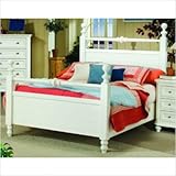 IMAGE OF 889 Series Panel Bed in White Size: Full