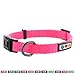 Pawtitas Dog Collar for Extra Small Dogs Training Puppy Collar with Solid - XS - Pink