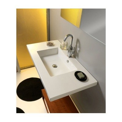 Mars Ceramic Bathroom Sink Three Holes