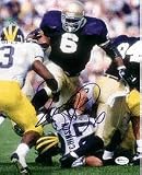 Jerome Bettis Autographed Notre Dame Fighting Irish 8" x 10" Photograph (Unframed)