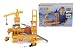 Dickie-Spielzeug 203608350 - Construction Set, Kran, Hebebr&uuml;cke, Drehscheibe, Greifer, F&ouml;rderband, beweglich Teile, 2 Fahrzeuge