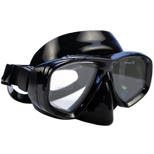 Promate Sea Viewer Mask (Clear, Black/Black)