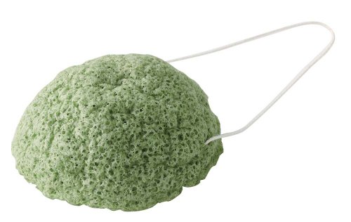 お茶で洗顔こんにゃくスポンジ