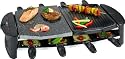 Clatronic RG 2892 Raclette 1300 W und heißer Stein schwarz