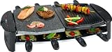 Produkt-Bild: Clatronic RG 2892 Raclette 1300 W und hei&szlig;er Stein schwarz