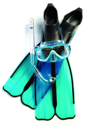CRESSI Kinder Tauchset Rondinella Bag, aquamarine, 35/36, CA189235 Preisvergleich