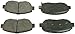 Beck Arnley 089-1506 OE Brake Pad