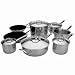 MIU Stainless 13-Piece Cookware Set