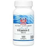 Rite Aid Vitamin E, 400 IU Softgels 100 Ct.