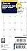 Filofax 2020 Personal/Compact Month to View Refill, Monthly, Jan 2020- Dec 2020, 6.75 x 3.75 inches (C68410-20)