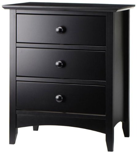 Hawthorne Three drawer Nightstand, 25