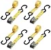 4-pc. 6' x 7/8" Autolock Tie Down