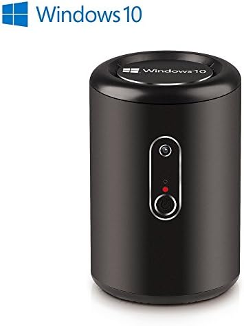 AiiBAX G2 Windows 10 Mini PC TV Box &amp; Streaming Media Player Intel Bay Trail Atom Quad Core Z3735F 1.8GHz 2G RAM 32G ROM 2.0MP Camera Bluetooth WiFi Ethernet USB