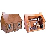 Dollhouse Miniature The Shadybrook Cabin Dollhouse Kit