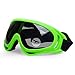 Freehawk Protective BMX Eyewear Goggles with Adjustable Strap for Hunting Riding BMX Cycling Motorcycling Climbing and Shooting (Green, Grey)