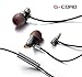 G-Cord In-Ear Earphones Stereo Sound Earbuds Noise Isolating Headphones for All iPhones Samsung Mobiles Tablets MP3 Players and More