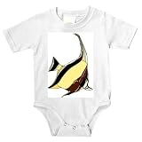 Onesie with animal, aquatic, angelfish, fish