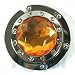 Orange Star Diamond Folding Handbag Purse Hook Hanger