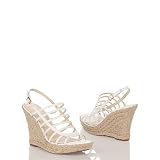 Via Spiga Tandy Leather Espadrille Wedge Sandal