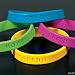 Rubber Inspirational Sayings Bracelets 8