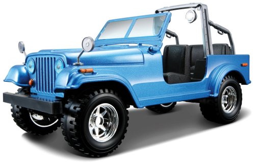 Bburago 15622033 - Bijoux, Modellino Jeep Wrangler in scala 1:24, assortiti