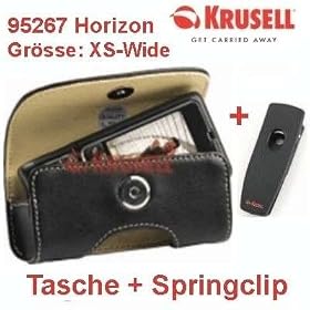 Krusell Horizon XS (wide) multidapt schwarz/grau innen Black/Beige
