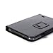 GMYLE(R) Black PU Leather Slim Folio Magnetic Flip Stand Case Cover with Sleep/Wake Function for Barnes & Noble Nook HD 7
