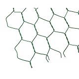 ハイロジック:ビニール亀甲網 #16×40×910×30m巻 巻売 00033975 ×5セット