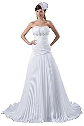 Strapless Satin/Taffeta Mermaid Draped  Dress