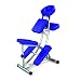 3B Scientific W60606B Blue Pro Massage Chair, 47.2" Length x 21.7" Width x 29.5" Height