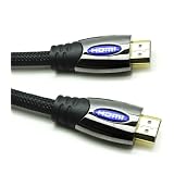 2M CABLE HDMI V1.4a (Neo) 15,2 Gbps , Blind�, Tress� , T�te M�tal, Support r�solution � Tr�s Haute D�finition � 4K x 2K , Audio Return Channel ARC CEC signal Video Haute performance 1080p avec Ethernet et 3D, R�tro-compatible avec appareils sous versions pr�c�dentes. 1.4, 1.3c, 1.3b,1.3,comptatible ecrans t�l� tv LED LCD PLASMApar Link-Cable-Store