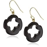 Privileged NYC Black Clover Earrings 1